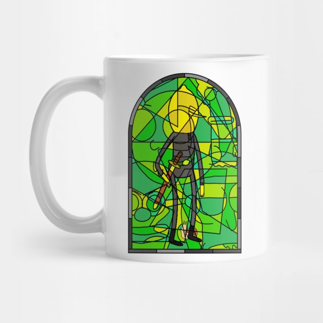 Stained Glass Lemongrab Special Tribute by gkillerb